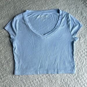 Blue Baby Tee